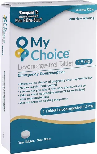 Ohm My Choice Píldora anticonceptiva de emergencia. Una forma segura y efectiva de reducir sus posibilidades de quedar embarazada después de tener
