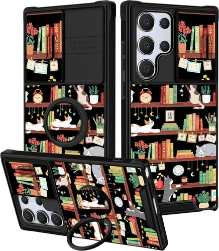 Miniatura 10 de Funermei Funda para teléfono Samsung Galaxy Note 10 Plus – Funda femenina bonita para niñas, diseño inspirador estético con funda para cámara