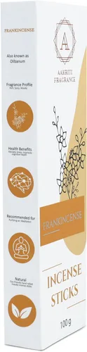 Miniatura 2 de Aakriti - Varillas de incienso Masala enrolladas a mano, 3.53 oz de aroma natural prémium orgánico (incienso)
