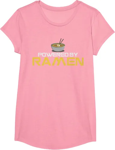 Miniatura 94 de Camiseta de fideos de anime japoneses Powered By Ramen, Negro, S