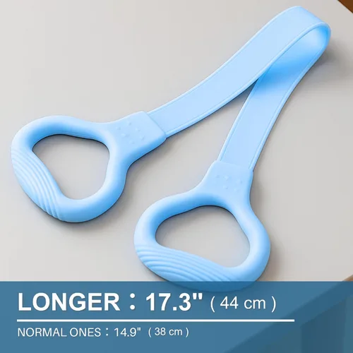 Miniatura 5 de LEZER Figura 8 Banda de resistencia, cuerda elástica de fitness, entrenamiento Execrise para brazo, espalda, pecho y hombro, yoga, pilates