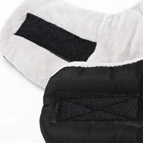 Miniatura 3 de JXGSGOGO Gorro de invierno cálido con máscara Ushanka, Negro, L