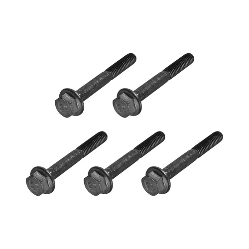 Miniatura 8 de METALLIXITY Pernos de cabeza hexagonal con brida (M6x40mm) 5pcs, perno de brida hexagonal Tornillo de media rosca, para sujetadores de hardware