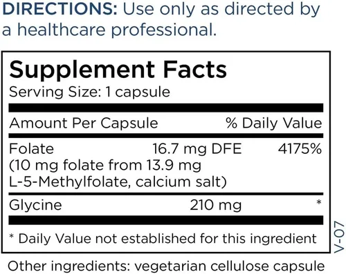 Miniatura 2 de MethylPro L-metilfolato 10 mg - L metil folato, suplemento de metilfolato para mujeres y hombres, vitamina B9 metilada (5-MTHF) para la salud