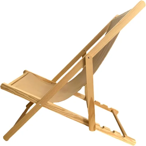 Miniatura 4 de TBACW Lona de repuesto para silla, beige, 47.24 x 17.32 pulgadas, 220 libras de capacidad, solo tela para patio, sala de estar, playa, silla