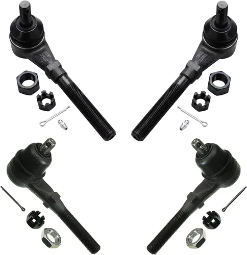 Miniatura 89 de Detroit Axle - 4 barras de acoplamiento delanteras para Kia Forte Koup 14-17, 14-18 Forte Forte5, 4 extremos de barra de acoplamiento exteriores e