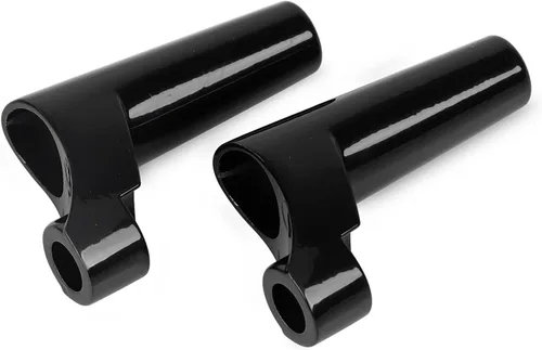 Miniatura 5 de Kit de reubicación de soportes de señal de giro delantero negro para Harley Sportster XL 883 1200 1988 y posteriores, Dyna 1991-2005