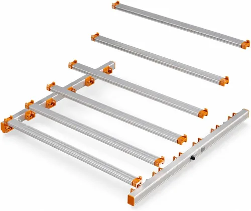 Luz de crecimiento, luces LED modulares de 720 W para plantas de interior, espectro completo, semillas, semilleros, vegetales, escalables y