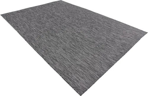 Miniatura 4 de Unique Loom Collection - Alfombra casual de transición sólida jaspeada para interiores y exteriores