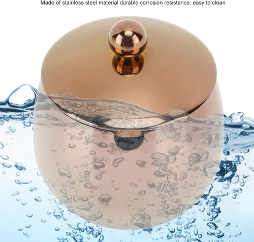 Miniatura 6 de Azucarero de acero inoxidable, tarro de especias con tapa, plato grande para suagr, contenedor de azúcar pulido, soporte multifuncional para cocina