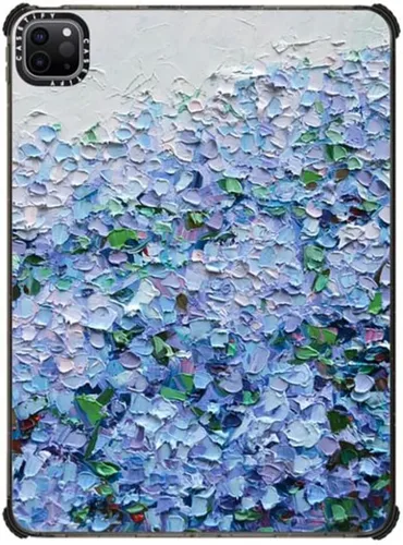 Miniatura 29 de CASETiFY Estuche de impacto para iPad Pro 12.9" (3ª/4ª/5ª/6ª generación) - Libro de composición Brachio - Negro transparente