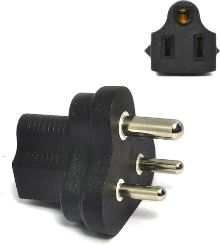 Miniatura 2 de Ceptics Japón, Filipinas NEMA 1-15 Adaptador de Enchufe de Energía para Viaje Acepta NEMA 5-15R - Certificado ETL - Grado Industrial (IG-6)