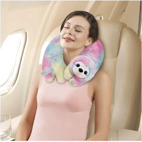 Miniatura 2 de Masajeador de cuello vibratorio perezoso arcoíris