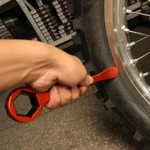 Miniatura 4 de Juego de llaves universales para neumáticos de motocicleta de 10 mm/0,39" 12 mm/0,47" 22 mm/0,87" 27 mm/1,06" 32 mm/1,26" con palancas de reparación