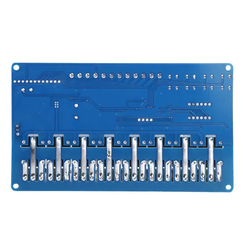 Miniatura 8 de Relé multifunción, 8-36V 8-Channel Multifunción Relé de Retardo de Tiempo Interfaz Módulo de Junta Optoacoplador LED