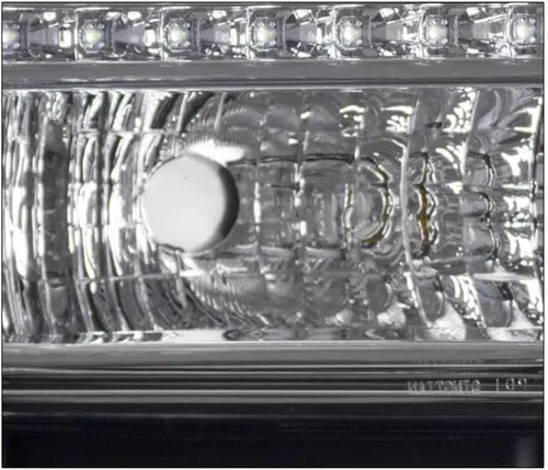 Miniatura 7 de Faros delanteros de repuesto de barra LED, cromados, compatibles con Ford F-250 F-350 F-450 F-550 Super Duty 2005-2007
