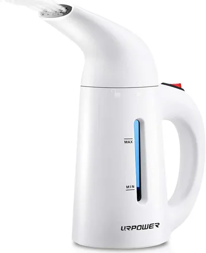 URPOWER Vaporizador actualizado de 180ml para ropa, vaporizador portátil de 7 en 1 de mano para prendas, vaporizador de ropa de calentamiento