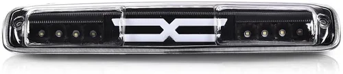 PIT66 Luz de Freno Tercero Compatible con Chevy Silverado 1500 2500 3500 & Modelos HD (99-06 Silverado/Sierra X Lente Transparente)