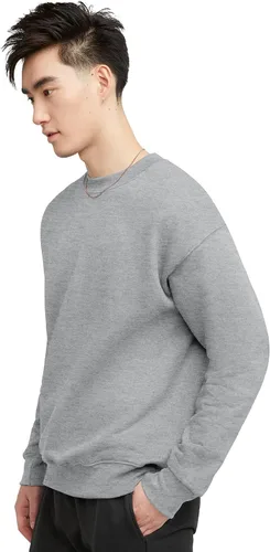 Miniatura 3 de Hanes Sudadera para hombre, sudadera de forro polar pesado, suéter de cuello redondo para hombre