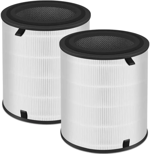 Miniatura 7 de Paquete de 1 filtro de repuesto LV-H133 compatible con LEVOIT LV-H133, NXBHG 3 en 1 y filtro de carbón activado, número de pieza LV-H133-RF