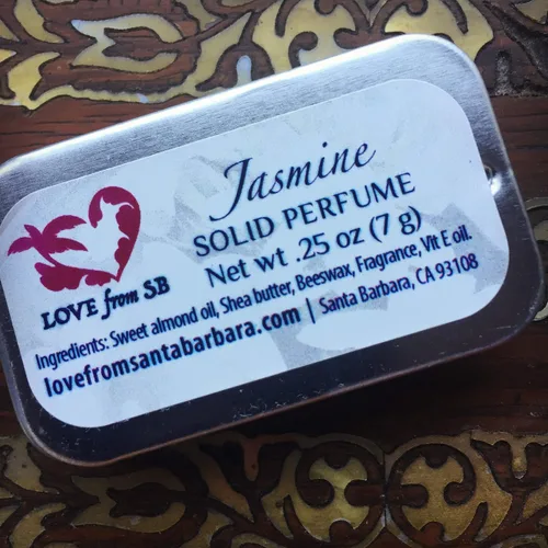 Miniatura 5 de Perfume sólido personal compacto Conveniente, cabe en tu bolso o bolsa de viaje Lujoso regalo de spa artesanal (jazmín)