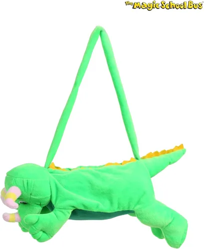 Miniatura 7 de Fun Costumes Magic School Bus Liz Lizard Verde Poliéster Dibujos Animados Monedero