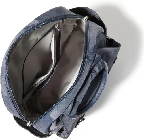 Miniatura 77 de Baggallini Mochila todo el día para mujer con pulsera de teléfono RFID, Negro, talla única