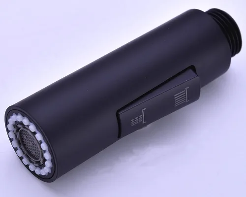 Miniatura 9 de Cabezal rociador desplegable para grifo de cocina, cabezal de repuesto de grifo de cocina de 2 funciones en forma de columna, 1.8 GPM G1/2