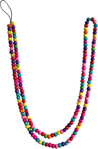 Miniatura 27 de Beaded Phone Charm Lanyard Strap Crossbody Fixed Beads Pearl Neck Chain