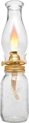 Miniatura 3 de Creative Hobbies Chimenea de vidrio con parte superior de cuentas, reemplazo elegante para quemadores de aceite vintage 3 x 8.5 pulgadas