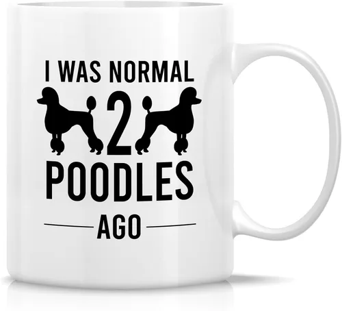 Miniatura 47 de Retreez - Taza divertida con texto en inglés "Funny Cute Golden Retriever Don't Stop Retrievin' Dog Lover", 325 ml, tazas de café de cerámica