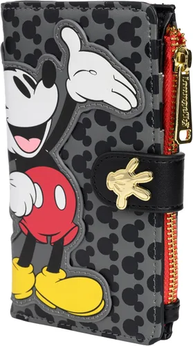 Miniatura 6 de Loungefly Disney Mickey Mouse Wallet Snap Flap Clutch Varios