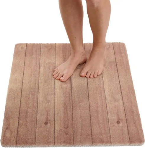 Miniatura 64 de Tapete de ducha antideslizante para bañera - Tapete de baño de lufa para baño - Tapete de baño de 40 x 16 pulgadas - Alfombra de baño antideslizante