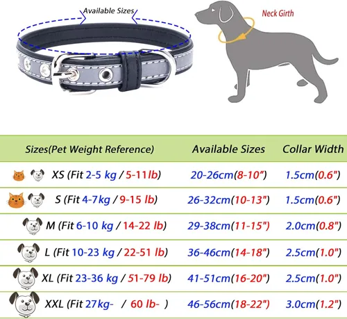 Miniatura 8 de Collar reflectante personalizado para perros y gatos con placa de nombre grabada, lindo collar rojo para cachorros, gatitos, perros y gatos