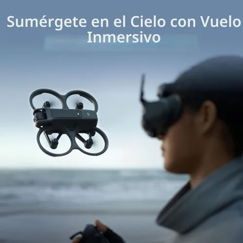 Miniatura 3 de DJI Avata 2 Fly More Combo (3 baterías), drones FPV con cámara para adultos 4K, experiencia inmersiva, acrobacia de un solo empuje, protector