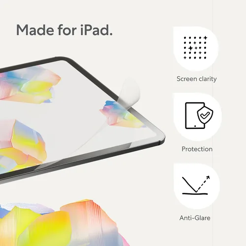 Miniatura 3 de Paperlike 2.1 (2 piezas) para iPad Mini 8.3" (2021/24) - Protector de pantalla transparente para tomar notas y dibujar como en papel
