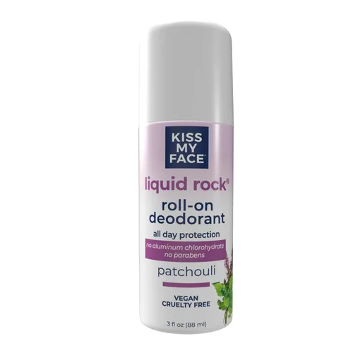 Miniatura 4 de Kiss My Face Natural Liquid Rock Desodorante, sin fragancia, 3 onzas (paquete de 3)