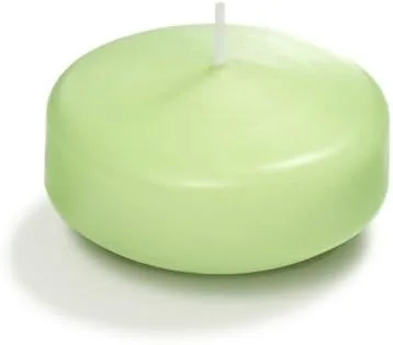 Miniatura 9 de yummi Caja de 18 velas flotantes color rojo rubí de 3 pulgadas