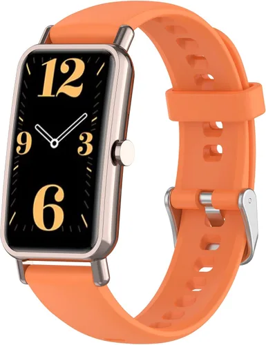 Miniatura 7 de Senter Banda de liberación rápida de silicona suave de 0.630 in para Huawei Watch Fit Mini Smart Watch Púrpura