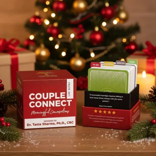Miniatura 9 de Life Sutra Couple Connect juego para parejas, regalo para el Día de San Valentín, juego para recién casados, 150 tarjetas de conversación, diseñado