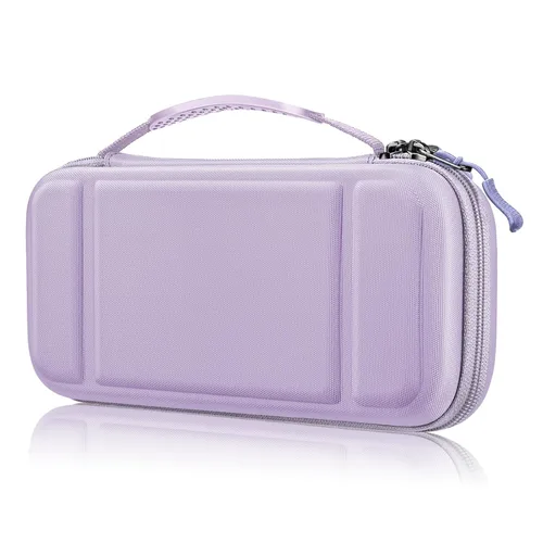 Miniatura 19 de FINTIE Carrying Case for Nintendo Switch Lite 2019, [Shockproof] Hard Shell Protective Cover Travel Bag with Game Card & Micro SD Card Slots for