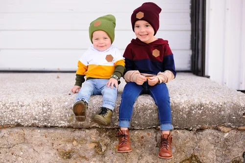 Miniatura 176 de Conjunto de ropa de otoño e invierno para bebé y niño, sudadera larga con capucha y pantalones para niños pequeños, 6, 12, 18, 24 meses, 2T