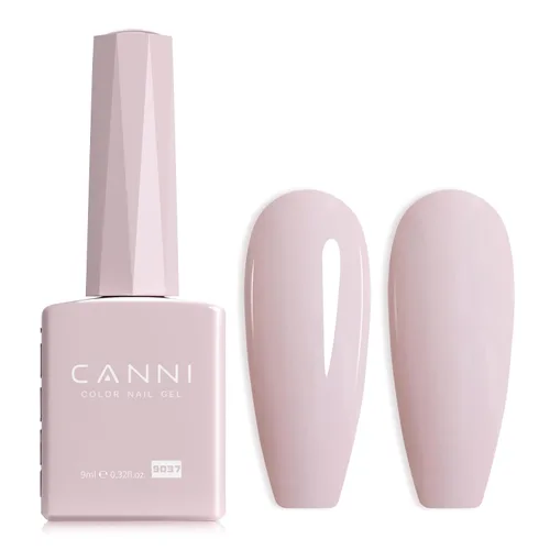 Miniatura 19 de CANNI - Esmalte de uñas de gel rosa claro - 1 unidad de 0.5 onzas, color rosa bebé, color rosa pálido de alto brillo, esmalte de uñas con remojo UV