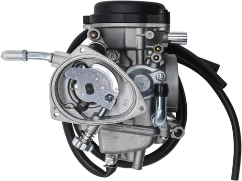 Miniatura 5 de Raptor 660 Carburador para Yamaha Raptor 660 660R YFM660R 2001 2002 2003 2004 2005 Carb con filtro de aire válvula de combustible Petcock