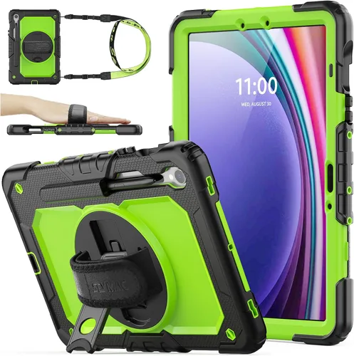 Miniatura 28 de SEYMAC stock Funda para Samsung Galaxy Tab S10 Lite / S10 FE / S9 FE 5G / S9 Funda para Tableta 10.9''/ 11'' Protectora con Protector de Pantalla