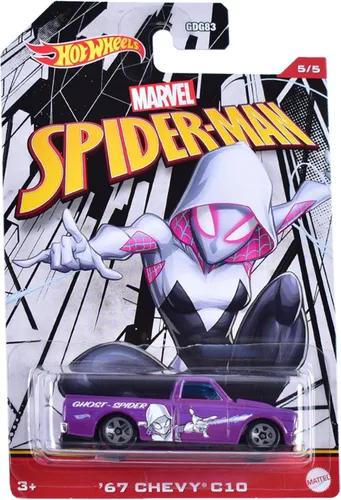 Miniatura 10 de Hot Wheels Marvel Spider-Man (1/5 Spider-Man Dodge Charger Stock Car)