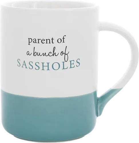 Miniatura 18 de Pavilion - Taza de café grande de 18 onzas, Some Moms Swear Too Much, It's Me. I'm Some Moms