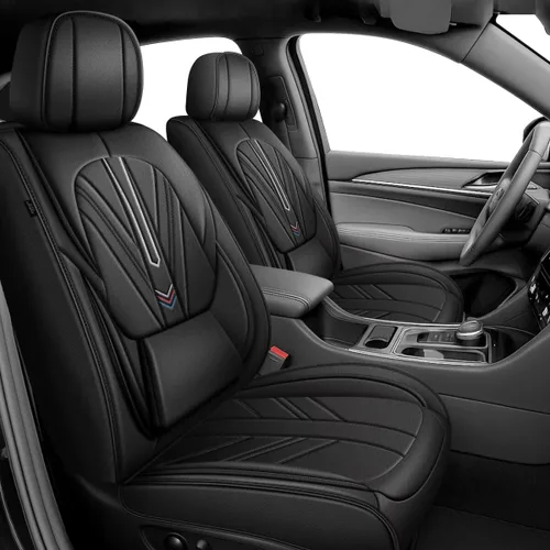 Miniatura 9 de AOMSAZTO Funda de asiento de coche para Chevrolet Equinox 2010-2026 Chevy Equinox de cuero protector de cojín de asiento de coche 2 asientos