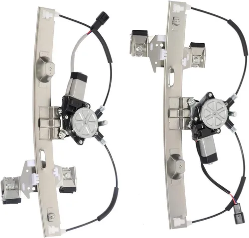 Miniatura 2 de Elevalunas eléctrico trasero izquierdo del lado del conductor+trasero derecho del lado del pasajero con motor para Pontiac Grand Prix 2004-2008