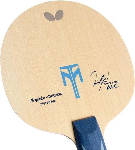 Miniatura 2 de Butterfly Timo Boll ALC - Cuchilla de tenis de mesa ALC, hoja de fibra de carbono de arilato, hoja de tenis de mesa profesional Butterfly